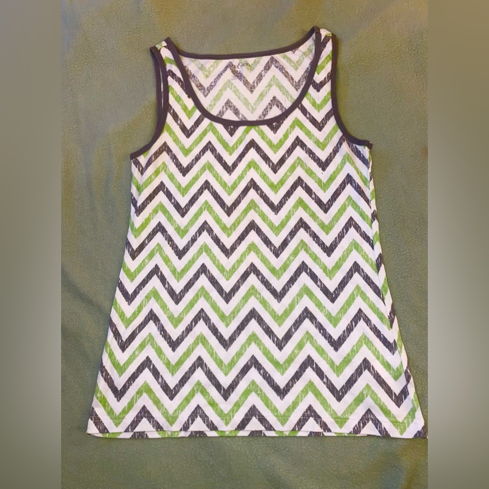 Alex and & Co. Chevron Tank top